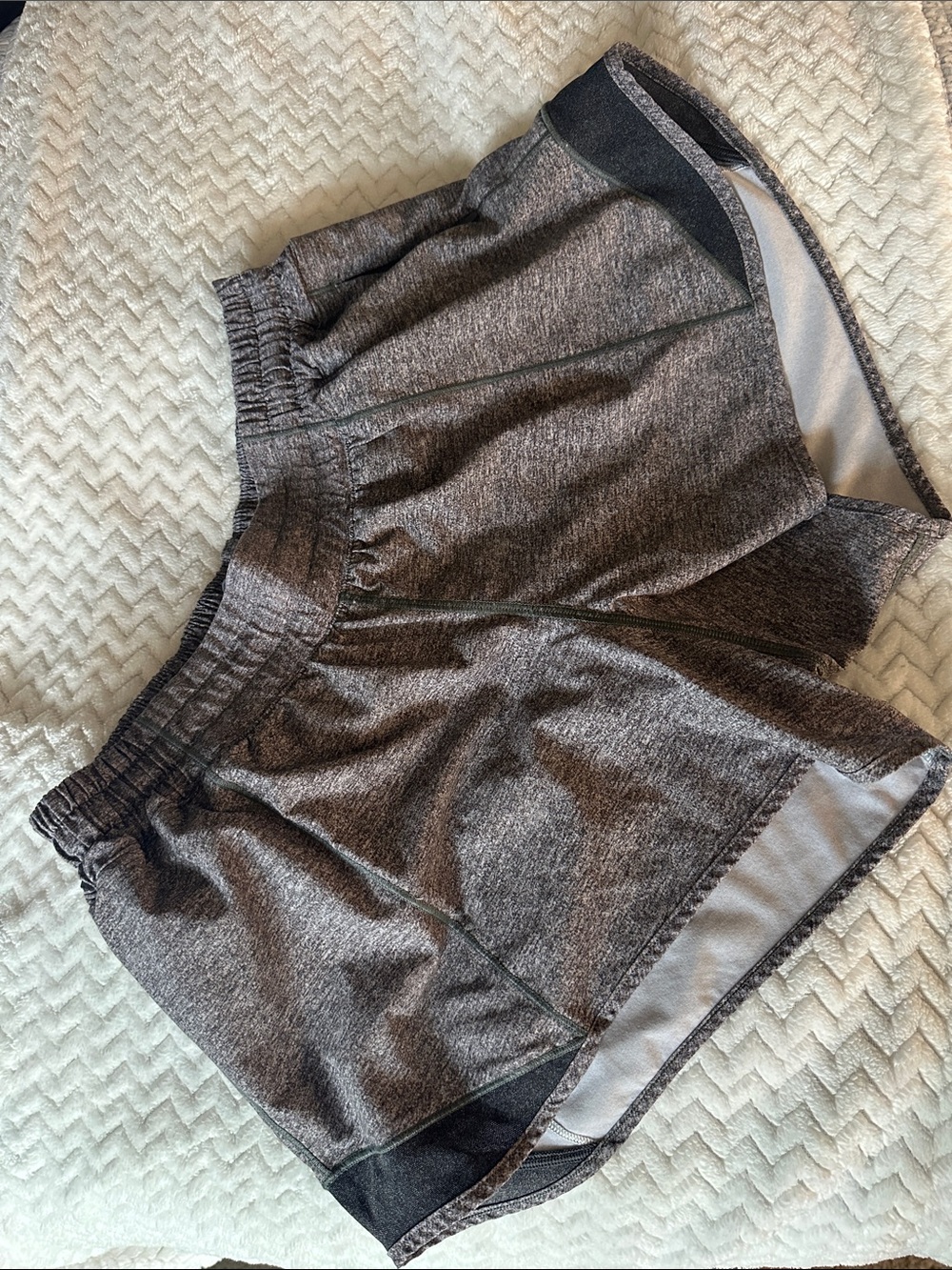 lululemon athletica Charcoal Heather Athletic Shorts